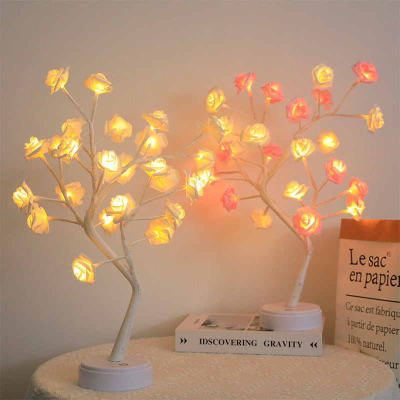 Christmas Gift Shop – LED rose tree lamp