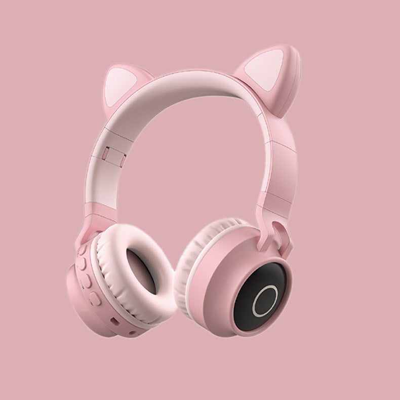 LED Cat Ear Kids Bluetooth Headphones