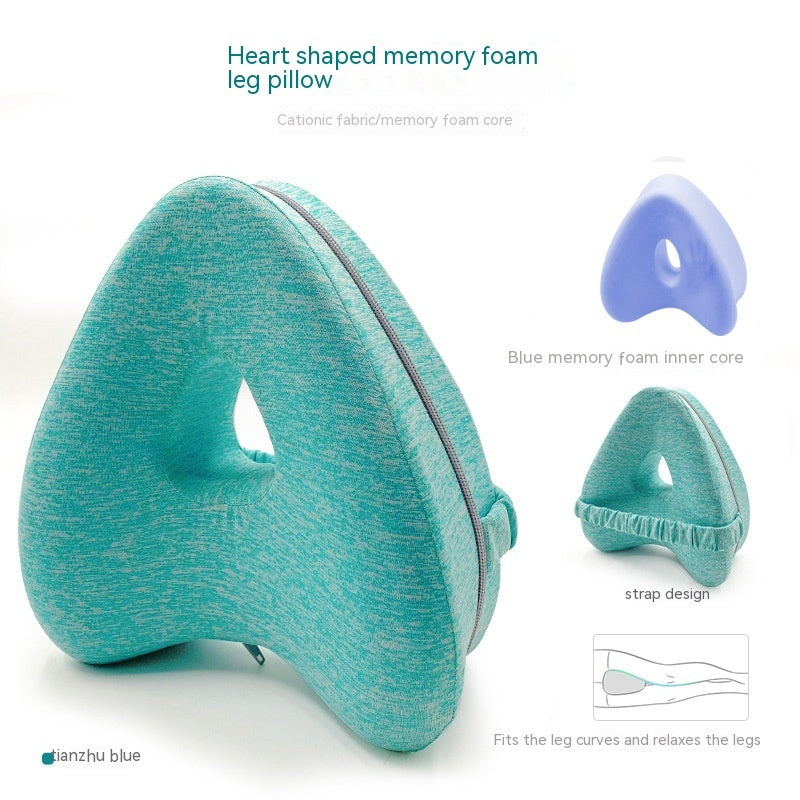 Heart-Shaped Memory Foam Leg Pillow – image 19