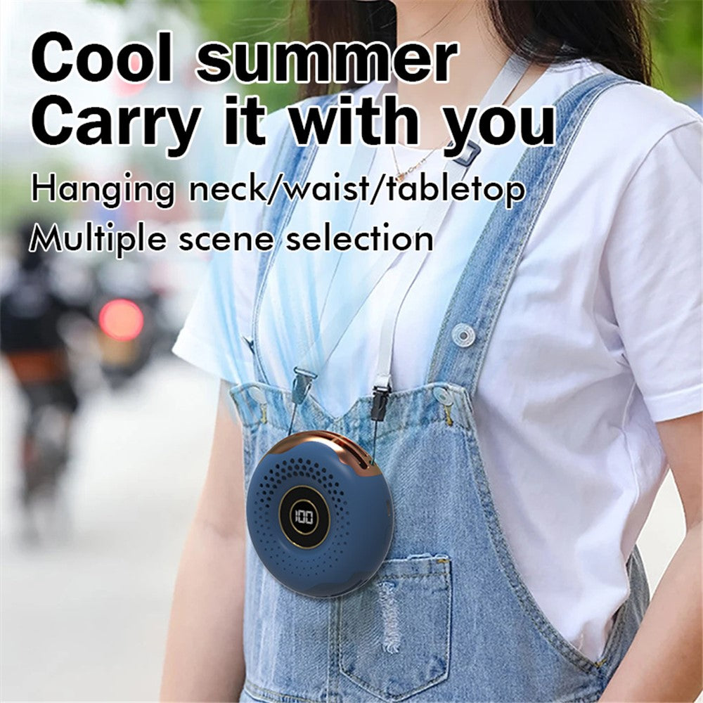 T11 Donut Mini Fan with Neck Strap – image 4