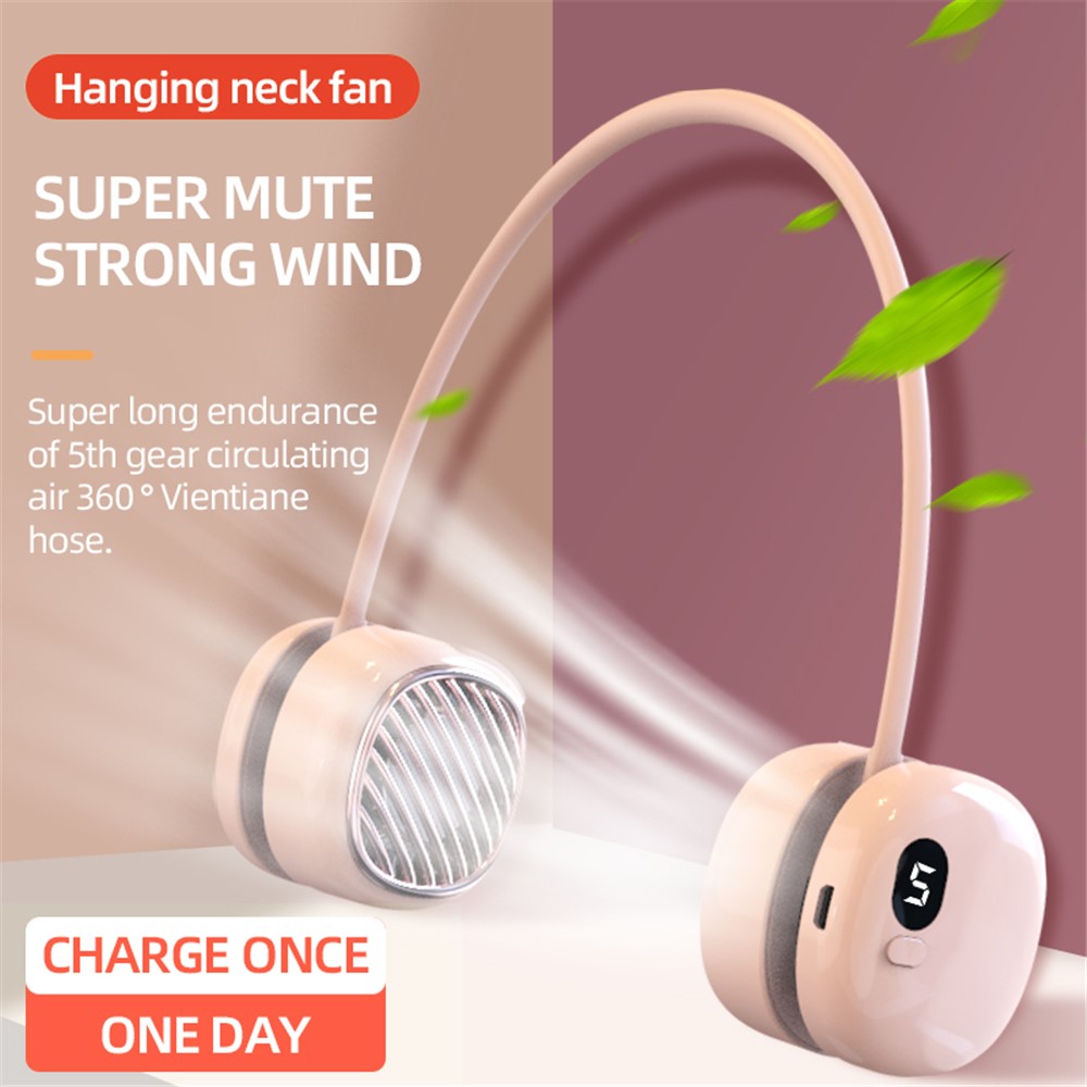 L21 Rechargeable Hanging Neck Fan – image 2