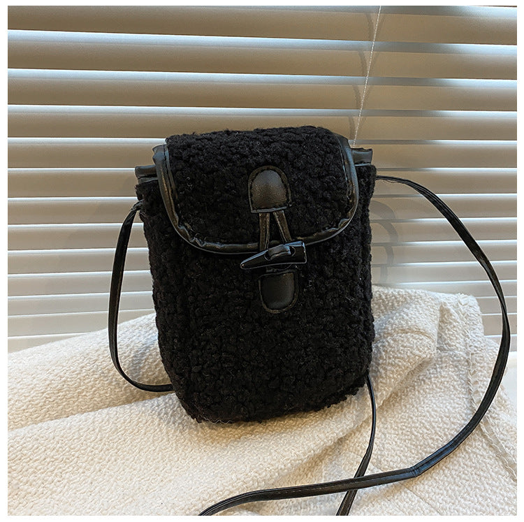 Teddy plush crossbody bag - image 9