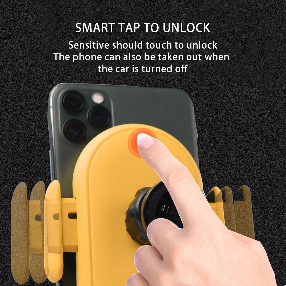 Infrared Auto-Sensing Wireless Car Charger Mount – image 3