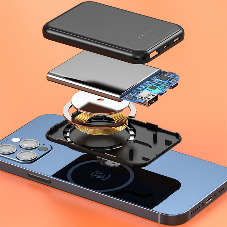 Mini Magnetic Wireless Power Bank – Fast Charge 5000mAh – image 8