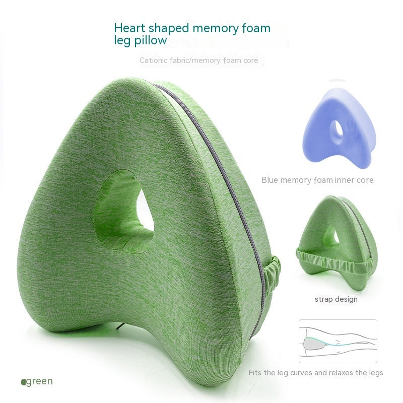 Heart-Shaped Memory Foam Leg Pillow – image 15