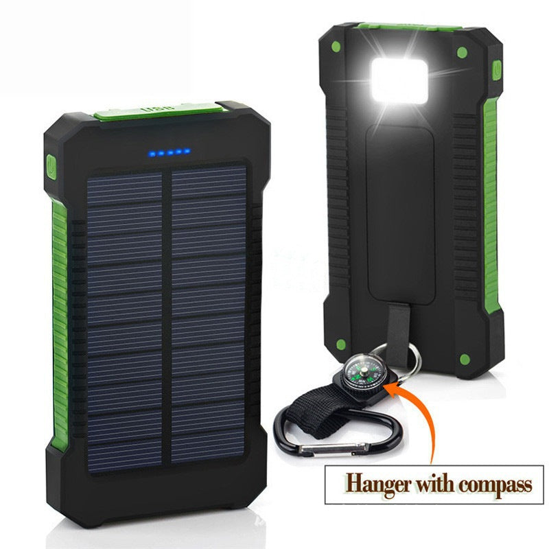 Ultra-Thin Solar Phone Charger with Camping Light – image 2