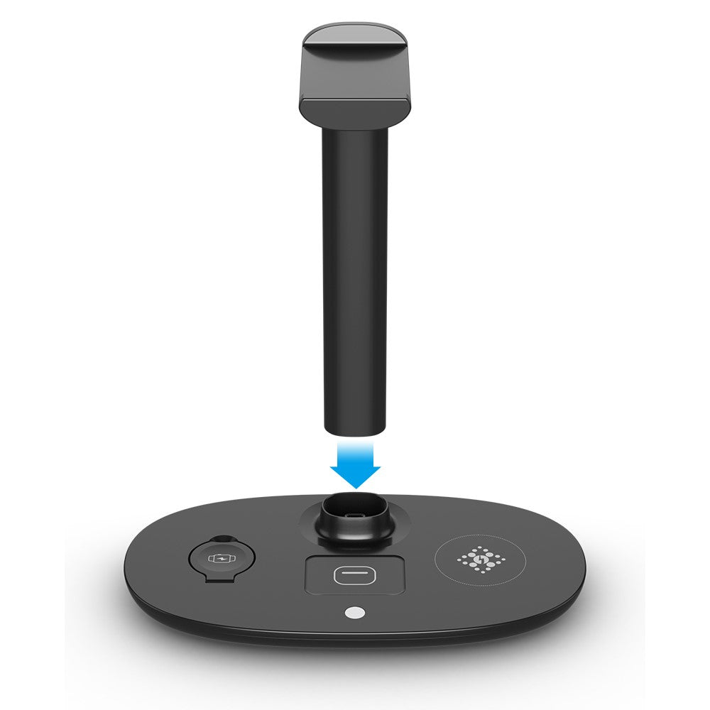 4-in-1 Wireless Charger with Headphone Hanger – image 2