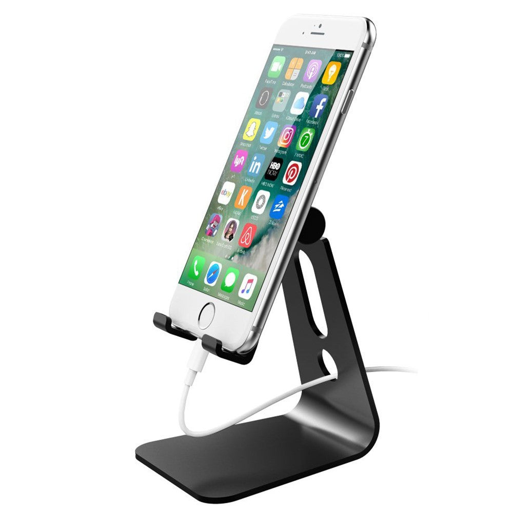 Foldable Aluminium Phone & Tablet Stand – main image