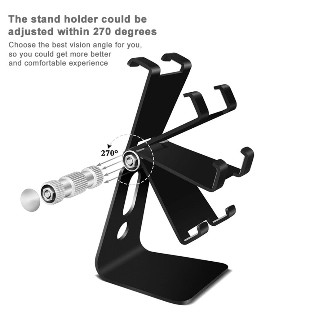 Foldable Aluminium Phone & Tablet Stand – image 5