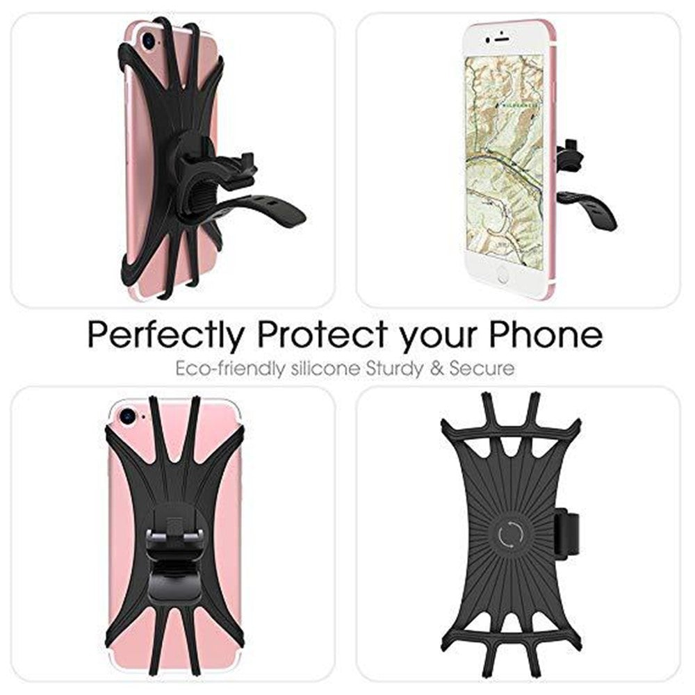 Universal Stretchy Silicone Bike Phone Mount – image 7