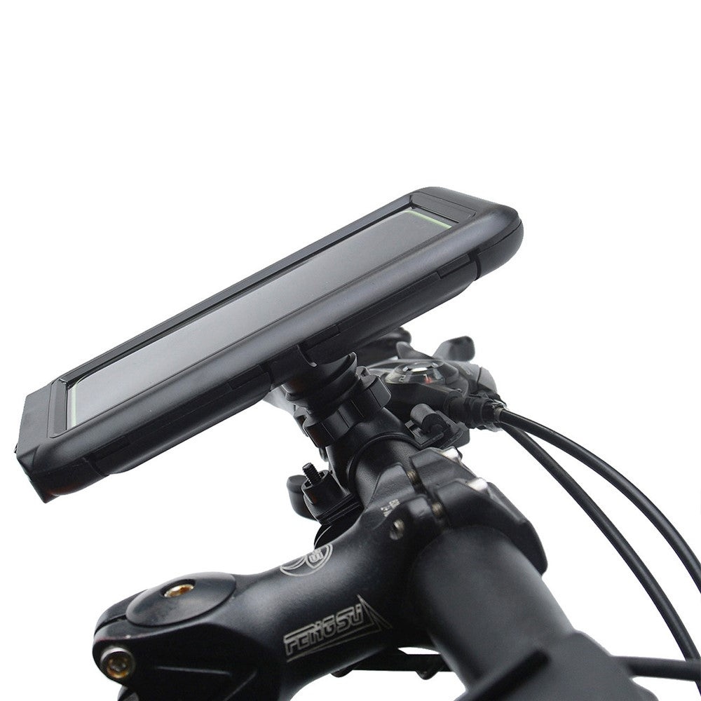 Water-Resistant Bike Handlebar Phone Bag Mount – main image