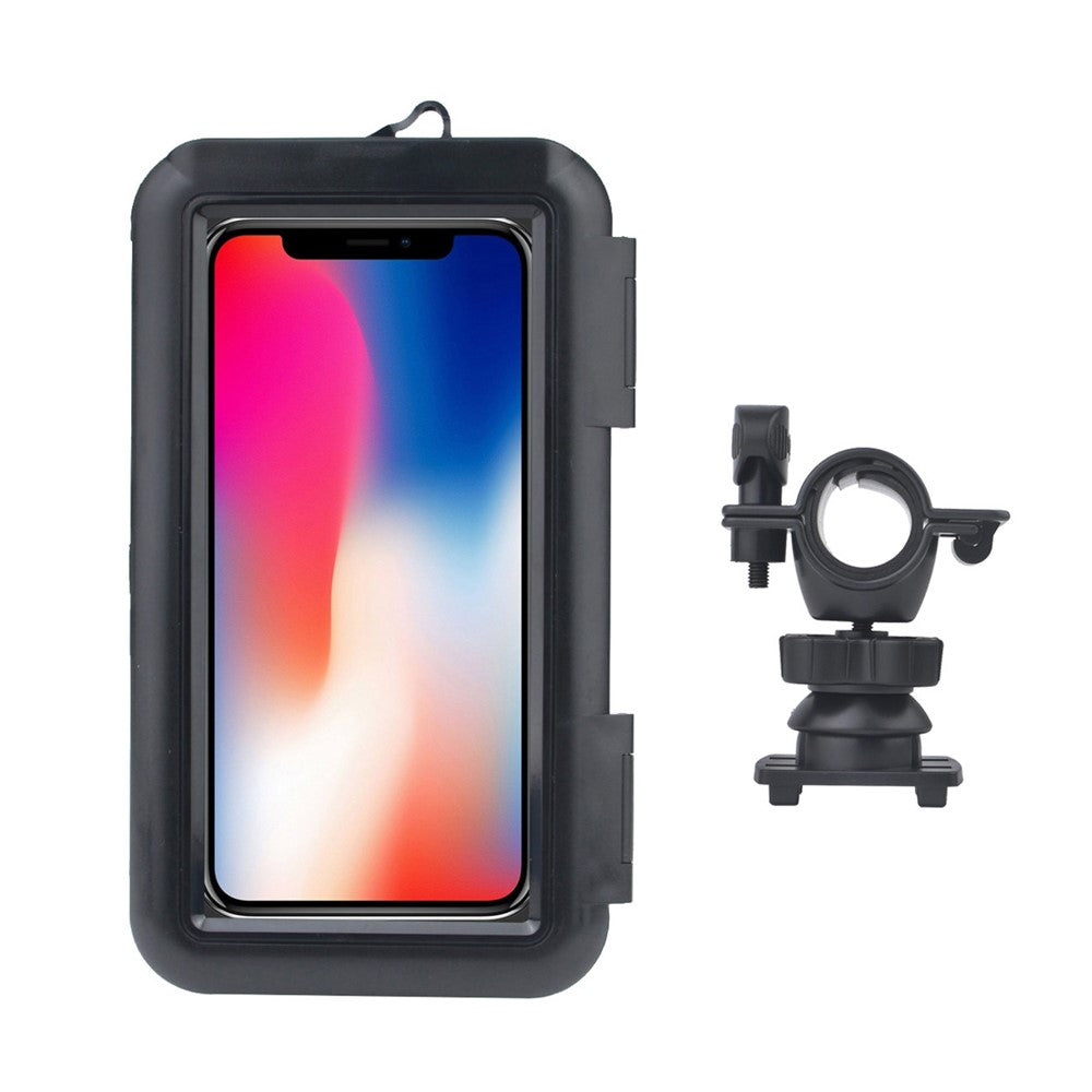 Water-Resistant Bike Handlebar Phone Bag Mount – image 2
