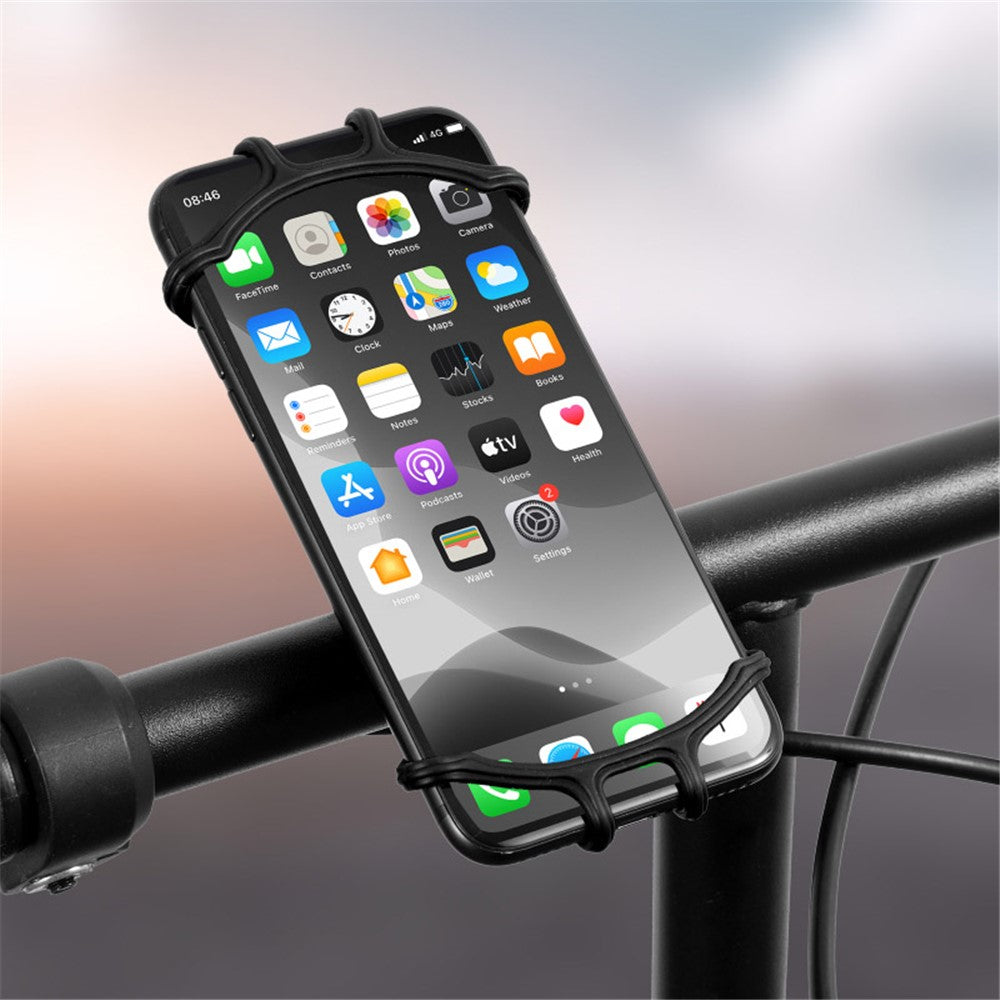 WEST BIKING Silicone Bike & Motorcycle Phone Mount – main image