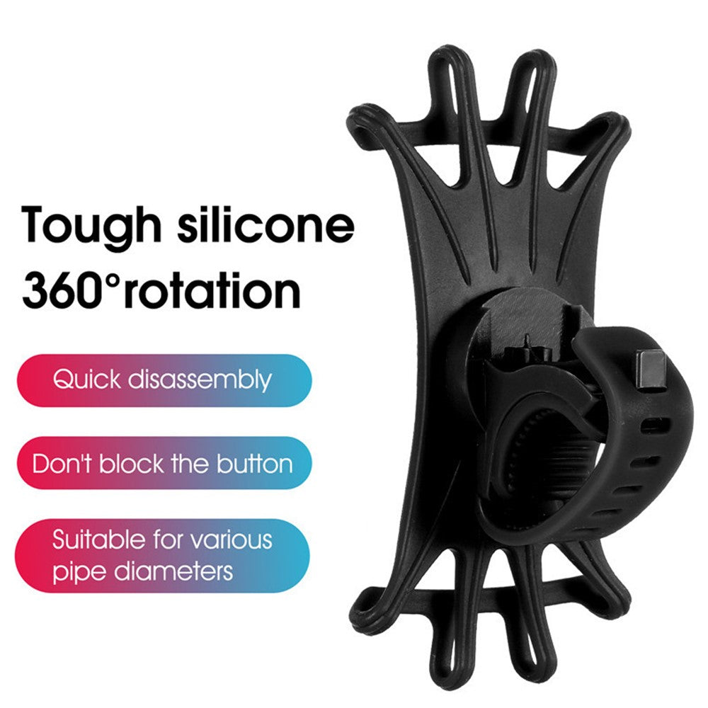WEST BIKING Silicone Bike & Motorcycle Phone Mount – image 8