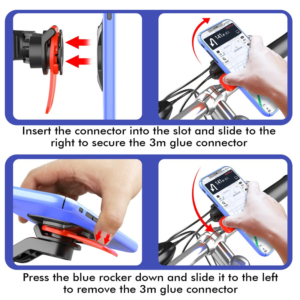 Adjustable Detachable Bike Phone Mount – image 8