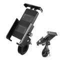 Universal Metal Bike Phone Mount – 360° Rotating Handlebar Rack