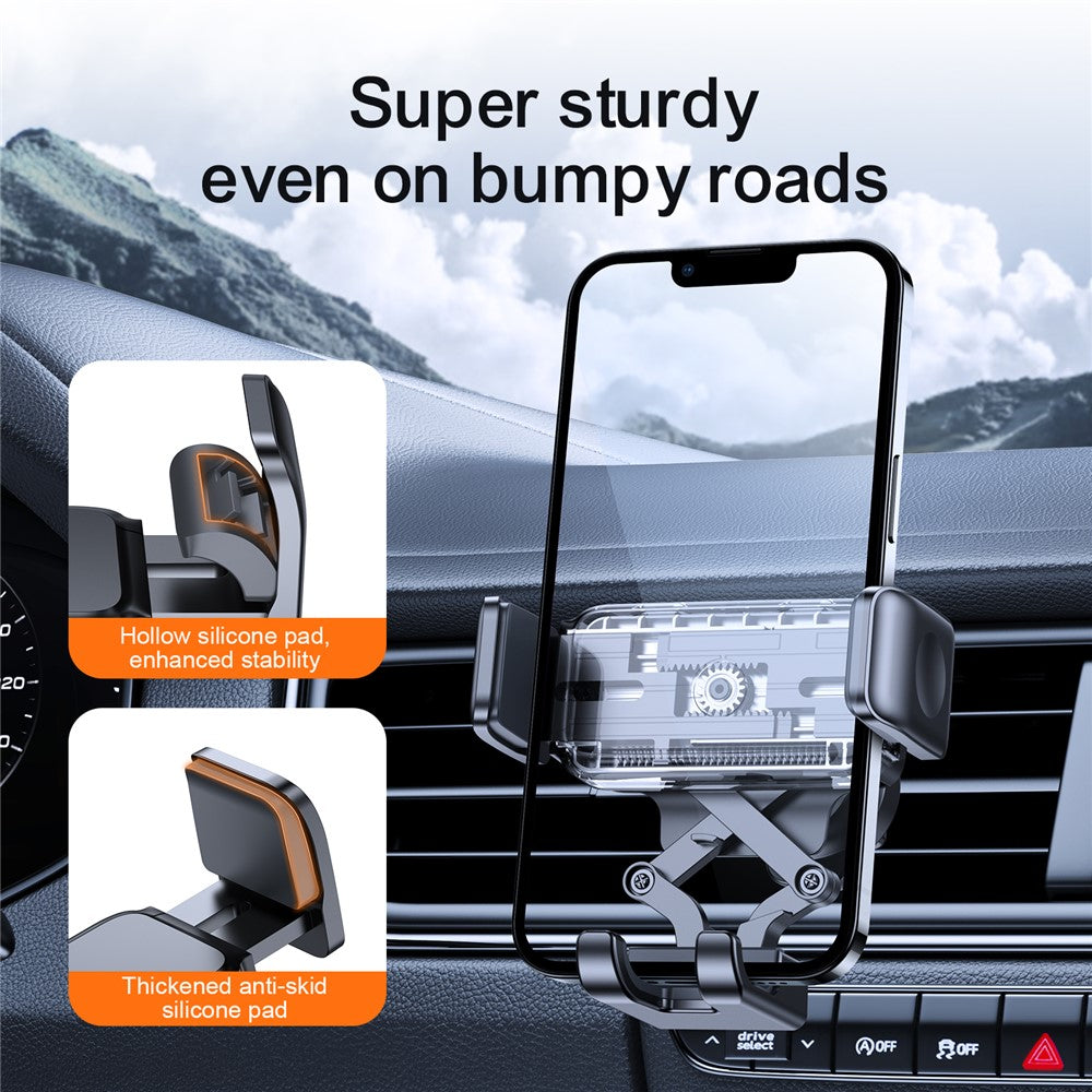 JOYROOM JR-ZS283 Heavy-Duty Air Vent Car Phone Holder – image 7