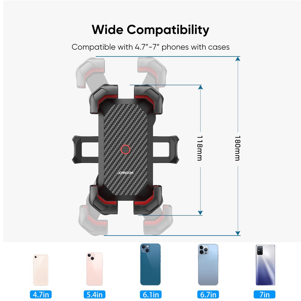 JOYROOM JR-ZS288 Motorcycle Mirror Phone Mount – image 5
