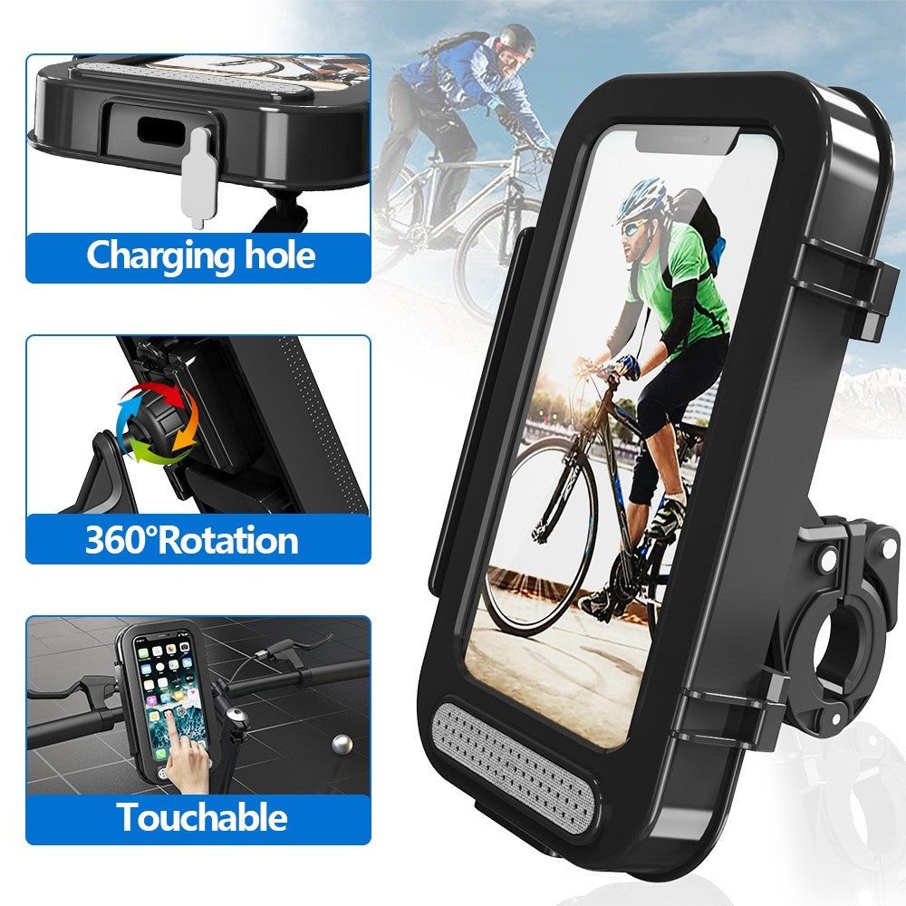 Water-Resistant Touchscreen Bike Phone Mount – image 5