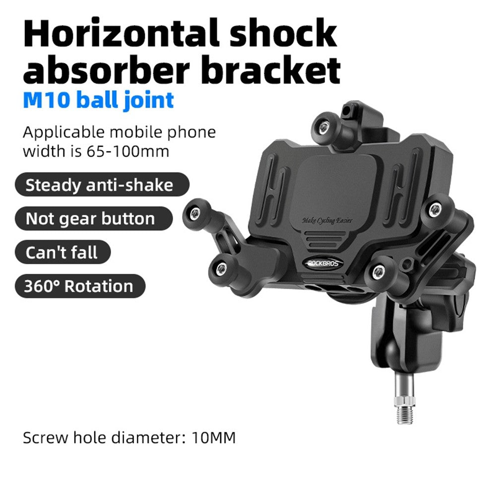 ROCKBROS Horizontal Bike & Motorcycle Phone Mount – image 3