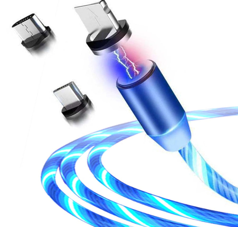 Magnetic Streamer LED Charging Cable – image 3