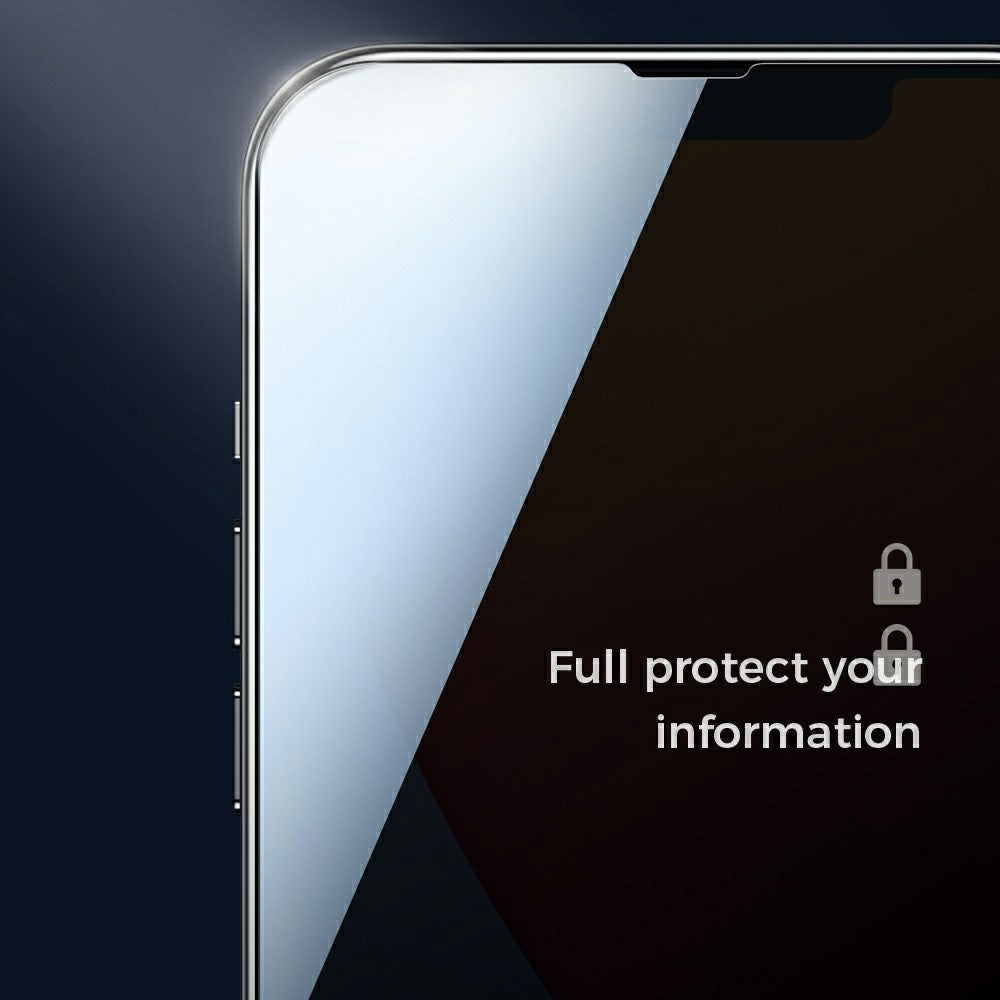 JOYROOM Privacy Full-Glue Glass Screen Protector for iPhone 13 Pro Max / 14 Plus – image 4