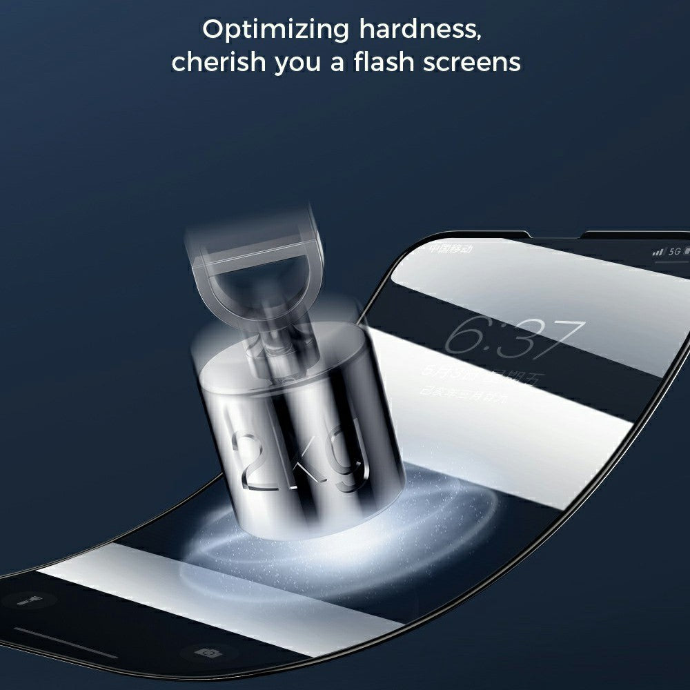 JOYROOM Privacy Full-Glue Glass Screen Protector for iPhone 13 Pro Max / 14 Plus – image 8