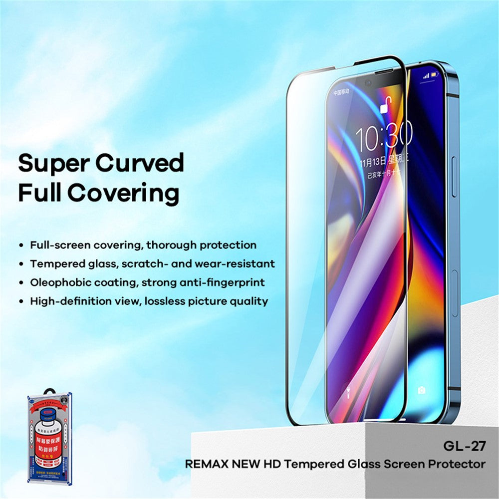 REMAX Full-Glue Curved Glass Screen Protector – image 2
