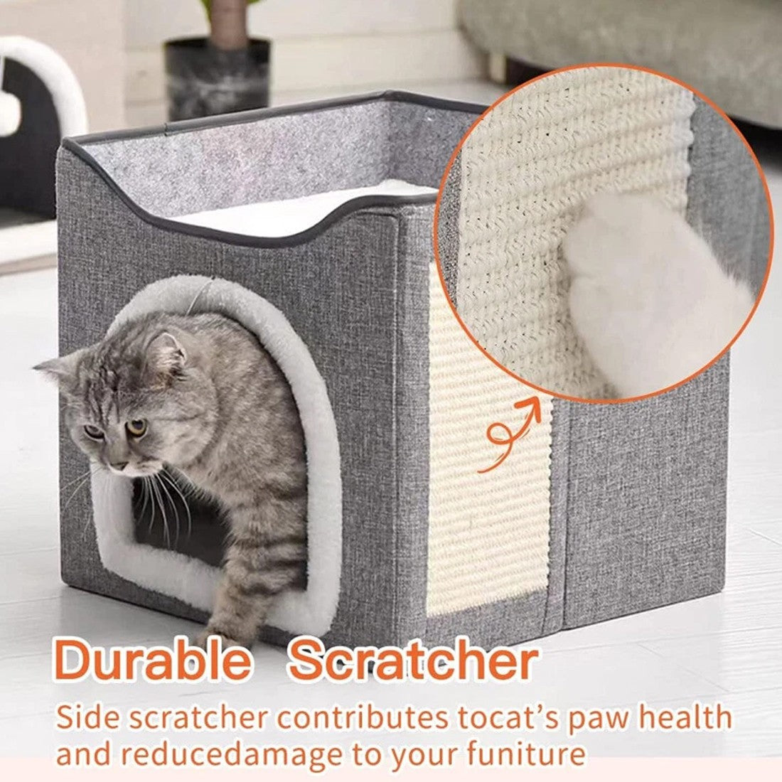 Pet Foldable Storage Cat Shelter Three-dimensional – image 2