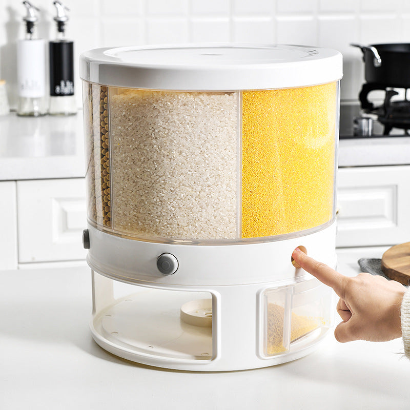 Rotating Rice & Grain Storage Dispenser – image 4