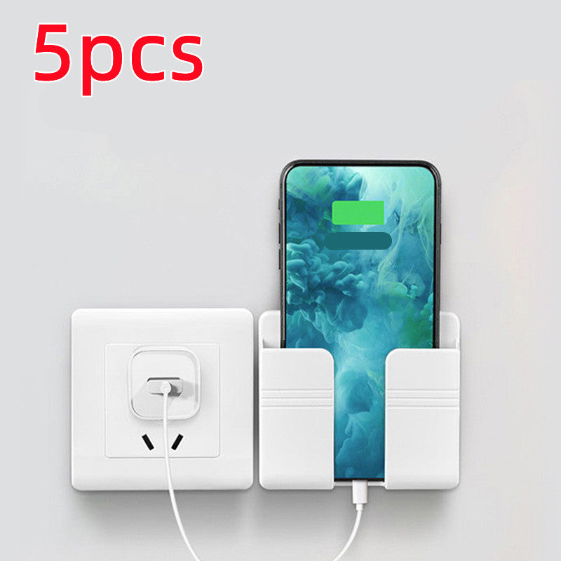 Adhesive Wall Phone & Cable Storage Rack – image 16