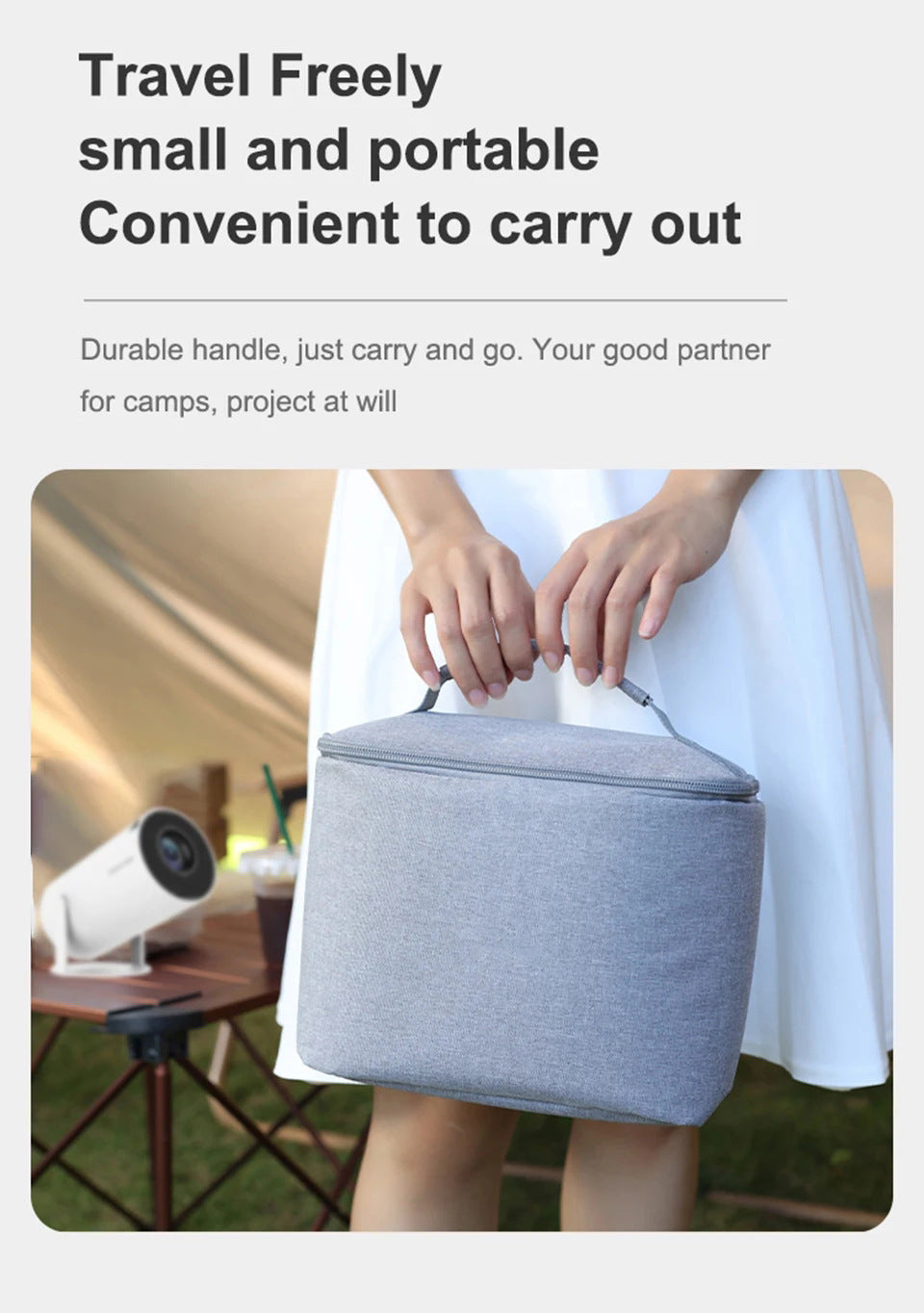 HY300 Projector Storage Portable Protective Storage Bag – image 10