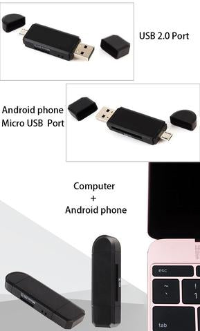 3-in-1 Multi-Function Card Reader – image 4