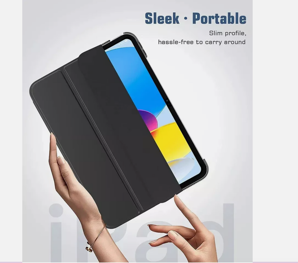 Case for iPad 11" 11th Gen 2025 – Leather Smart Stand Cover