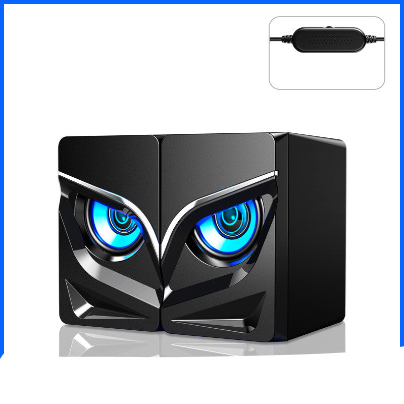 Desktop Computer Sound Bar with LED Light – image 2