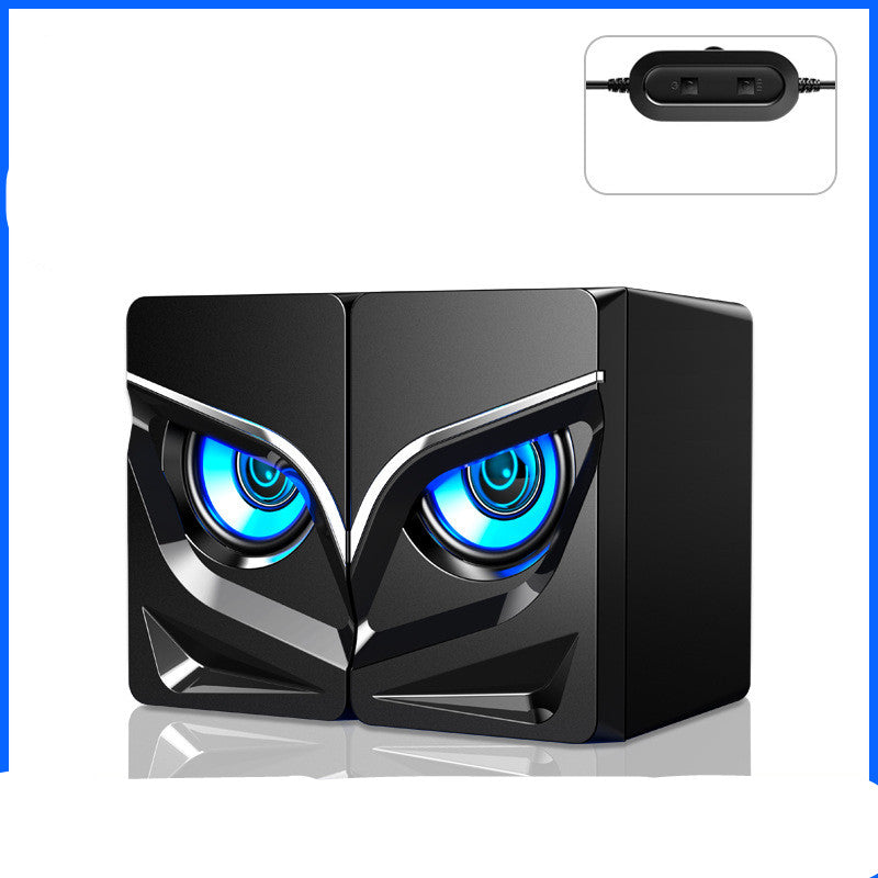 Desktop Computer Sound Bar with LED Light – image 4