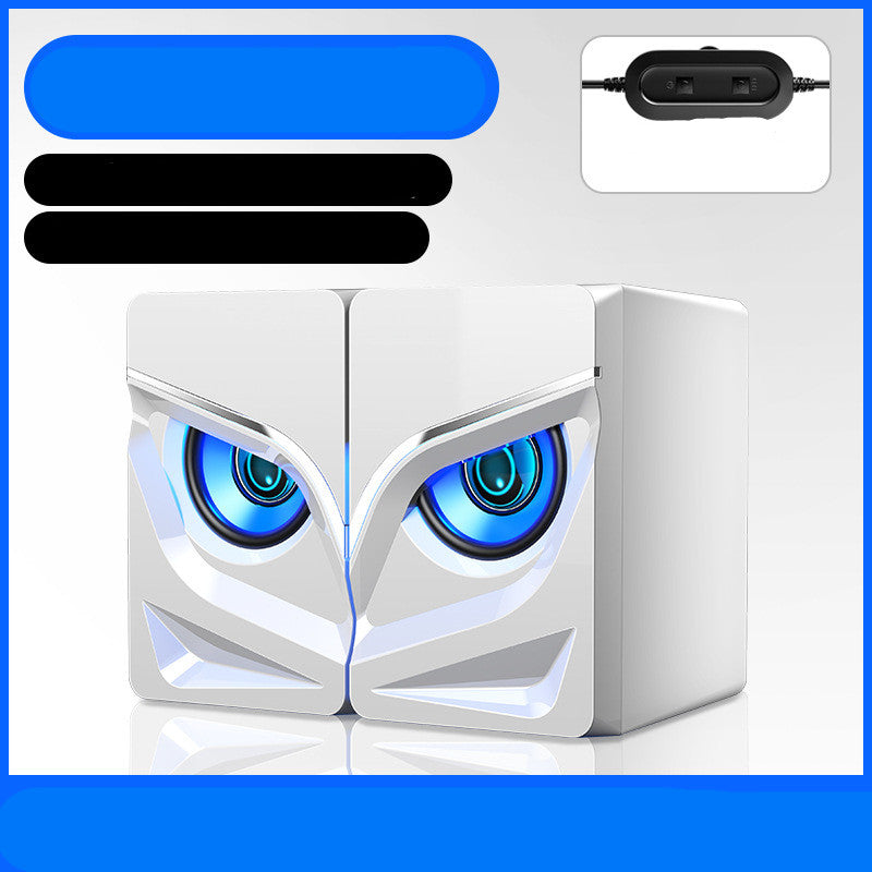Desktop Computer Sound Bar with LED Light – image 8