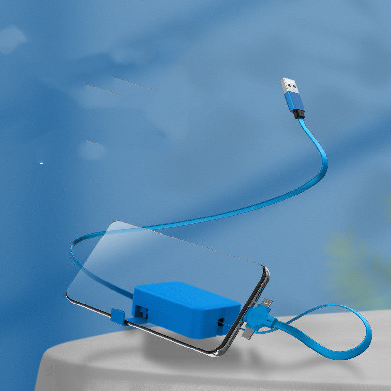 4-in-1 Retractable Charging Cable with Stand – image 13