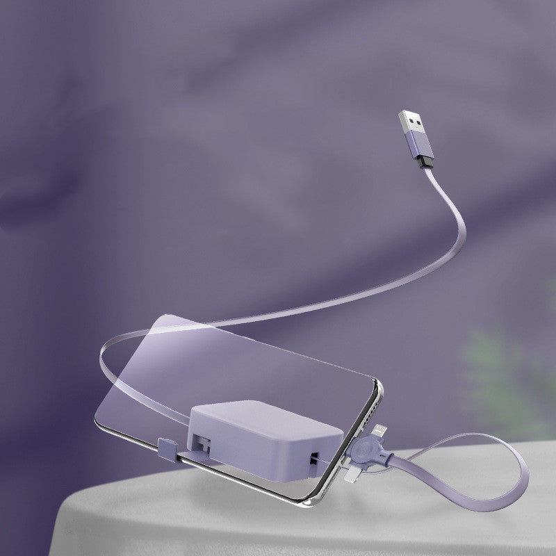 4-in-1 Retractable Charging Cable with Stand – image 14