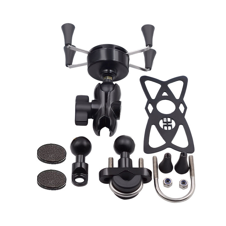 Aluminum Motorcycle Phone Mount – Handlebar Bracket – image 2