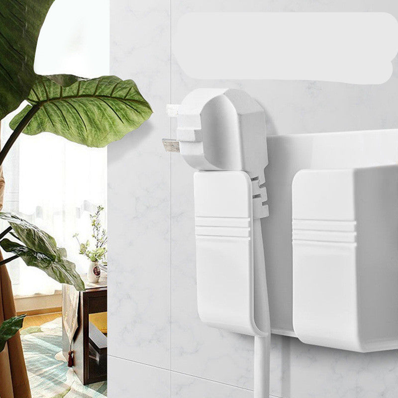 Adhesive Wall Phone & Cable Storage Rack – image 4
