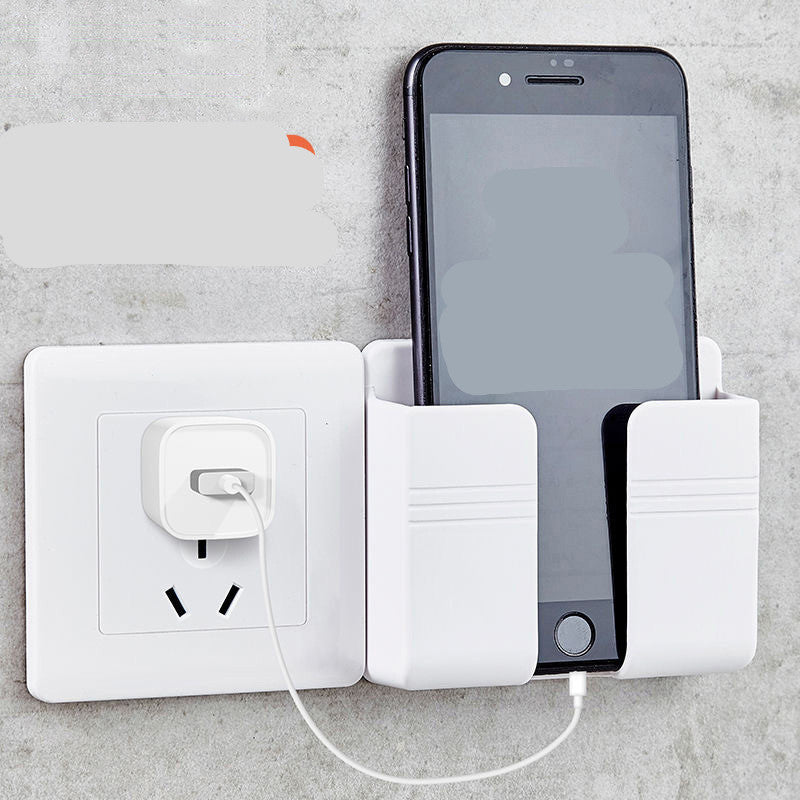 Adhesive Wall Phone & Cable Storage Rack – image 5