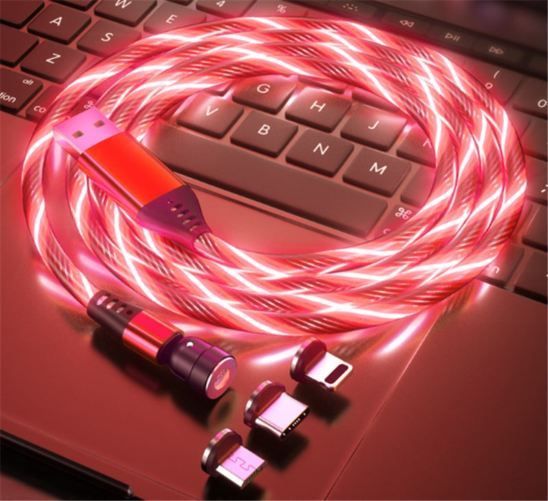 540° Rotating LED Magnetic Charging Cable – image 10