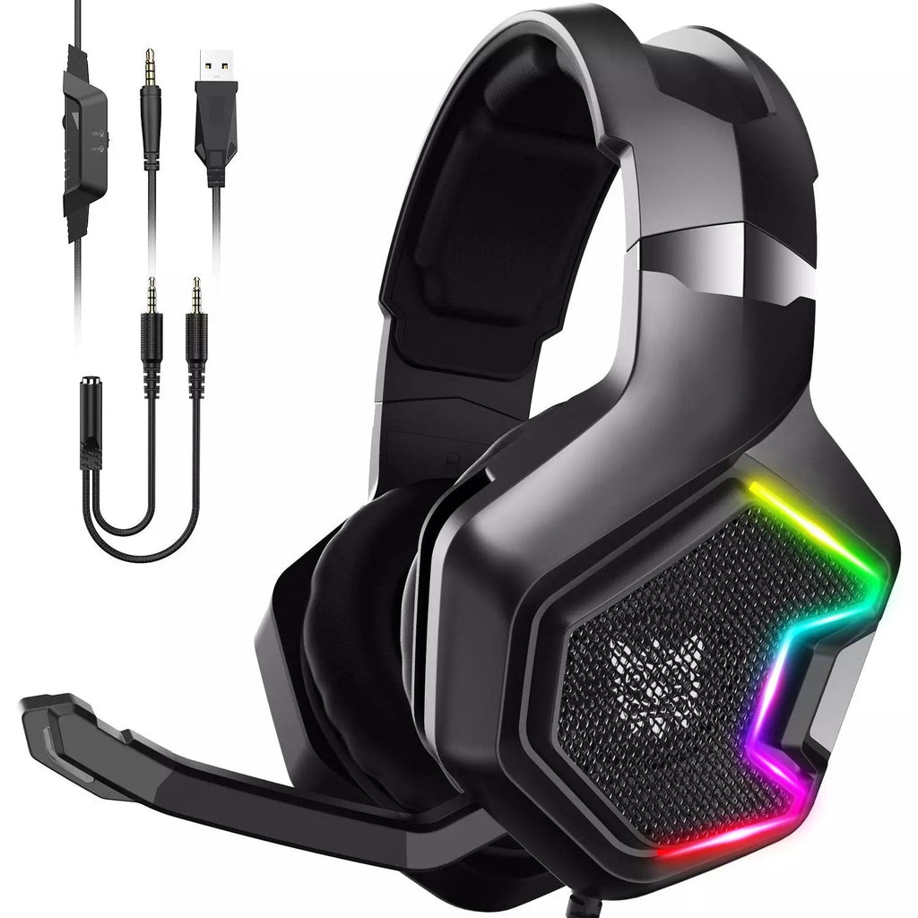 ONIKUMA K10 Pro Gaming Headset – PS4/PS5 with LED – image 5