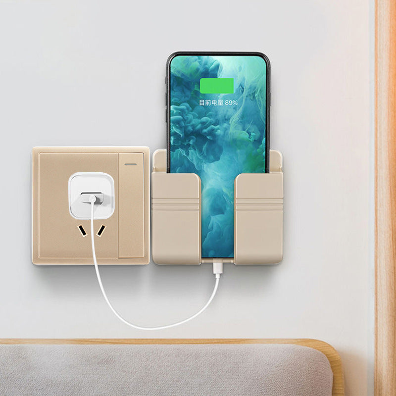 Adhesive Wall Phone & Cable Storage Rack – image 8