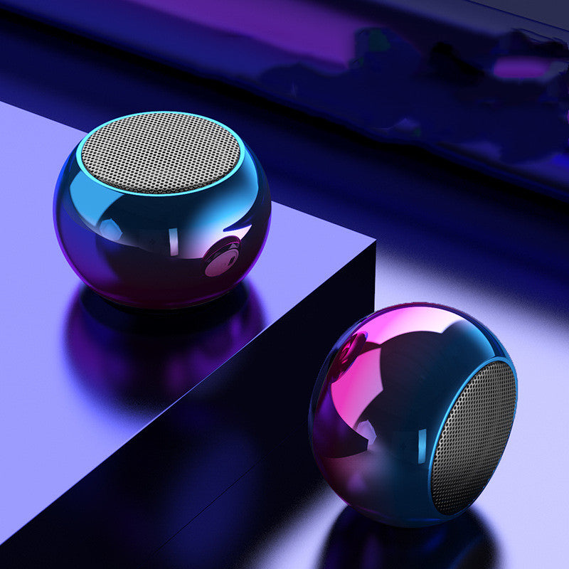 Mini Round Metal Bluetooth Speaker