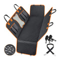 Water-Resistant Pet Back Seat Cover with Mesh Window – image 6
