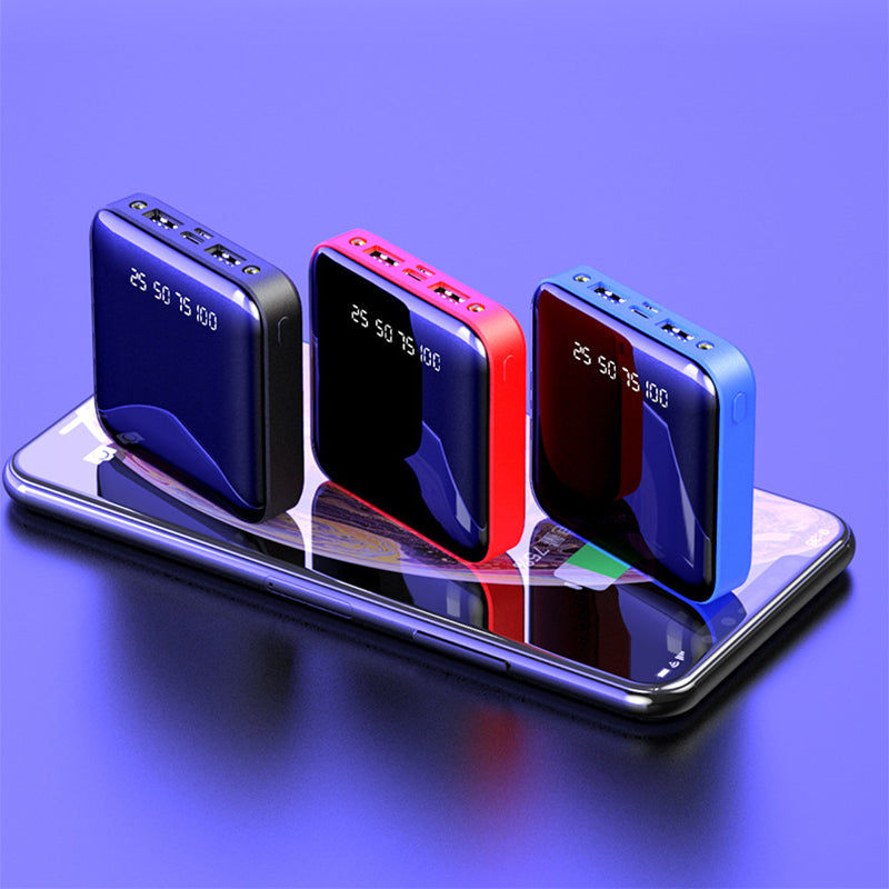 Mirror Finish Digital Display Power Bank