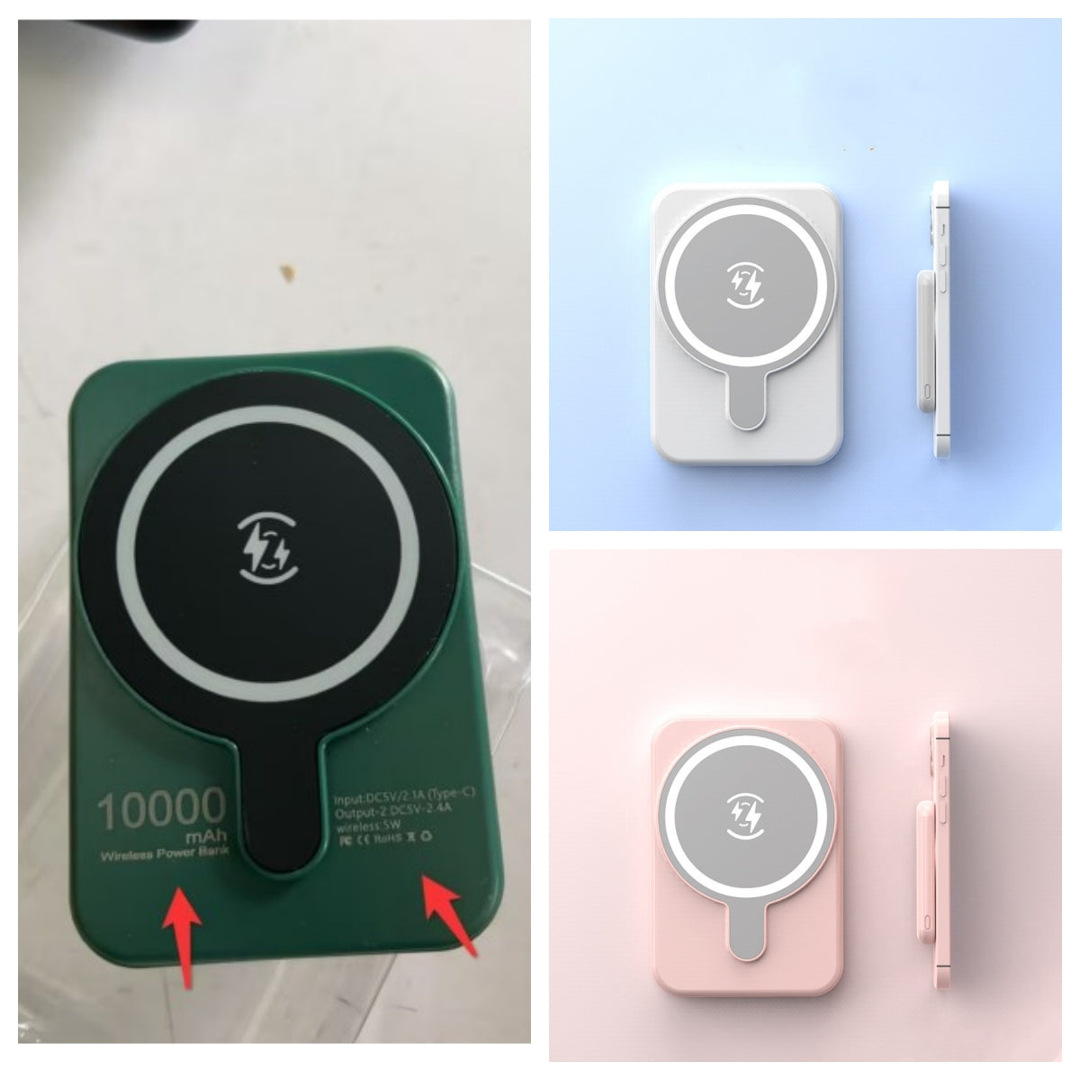 Mini Magnetic Wireless Power Bank – Fast Charge 5000mAh – image 27