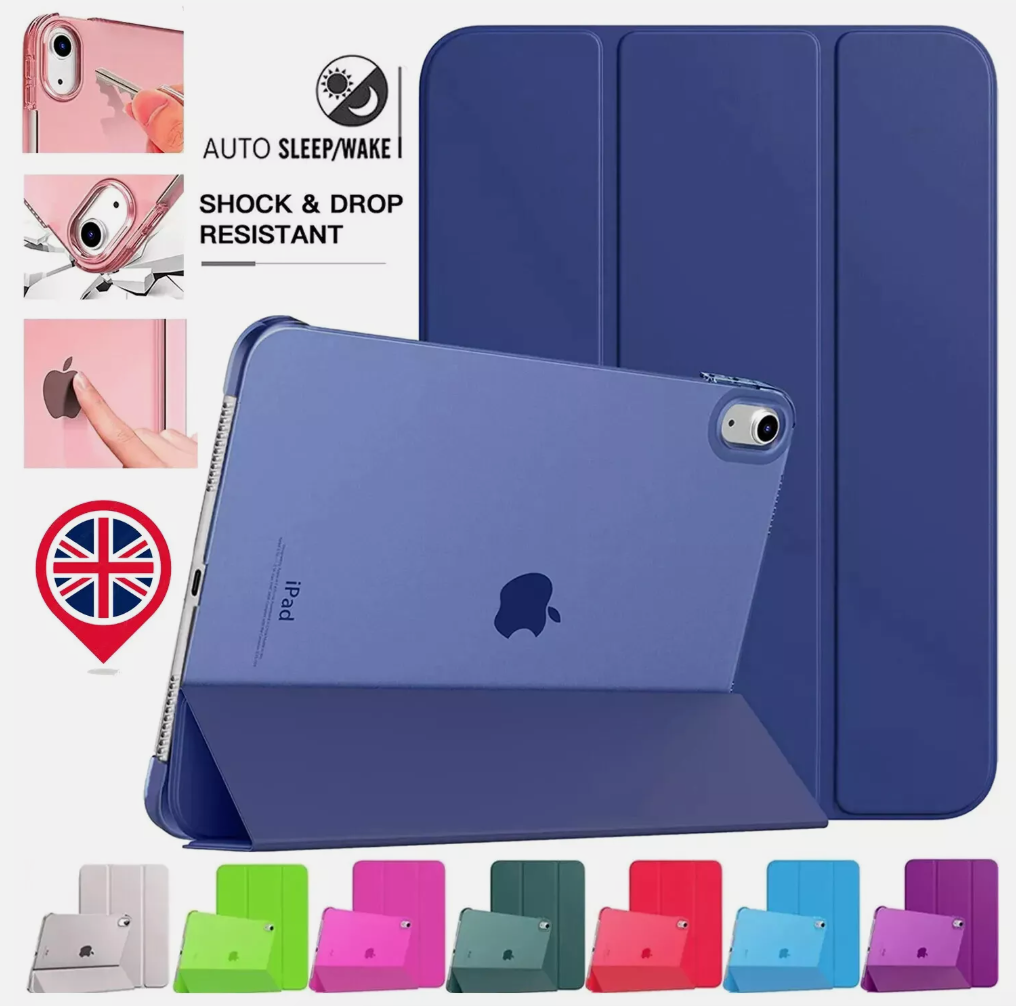 Case for iPad 11" 11th Gen 2025 – Leather Smart Stand Cover